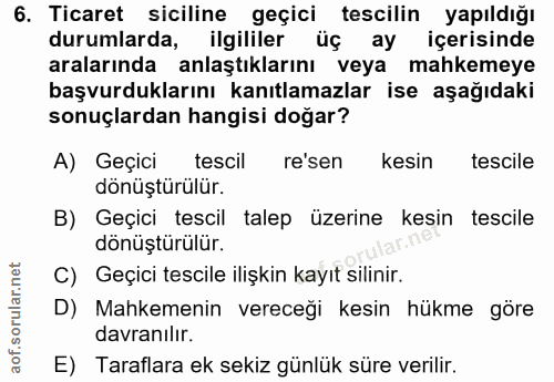 Soru 6