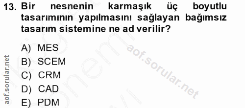 Soru 13