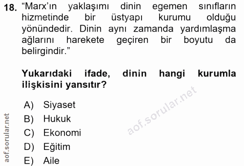 Soru 18