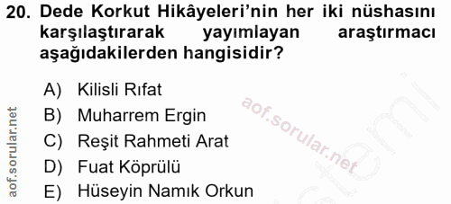 Soru 20