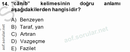 Soru 14