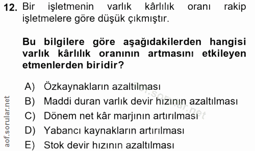 Soru 12