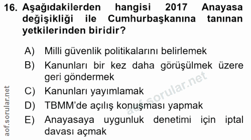 Soru 16