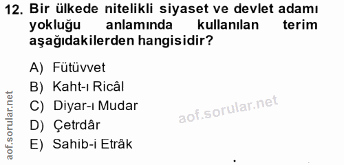 Soru 12