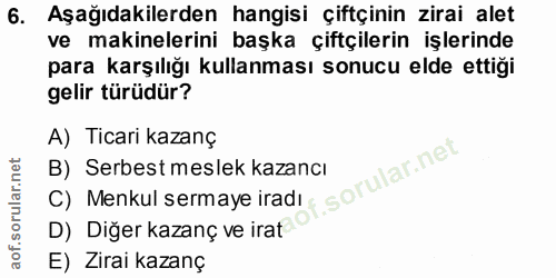 Soru 6