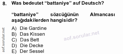 Soru 8