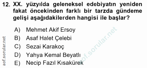 Soru 12