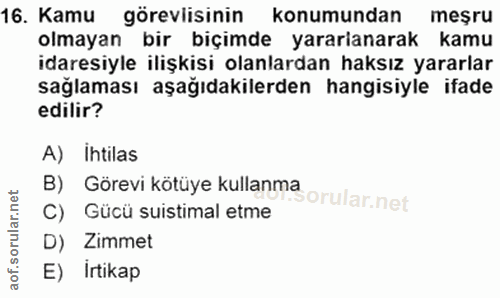 Soru 16