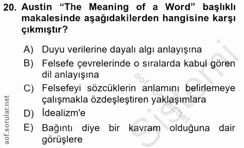 Soru 20