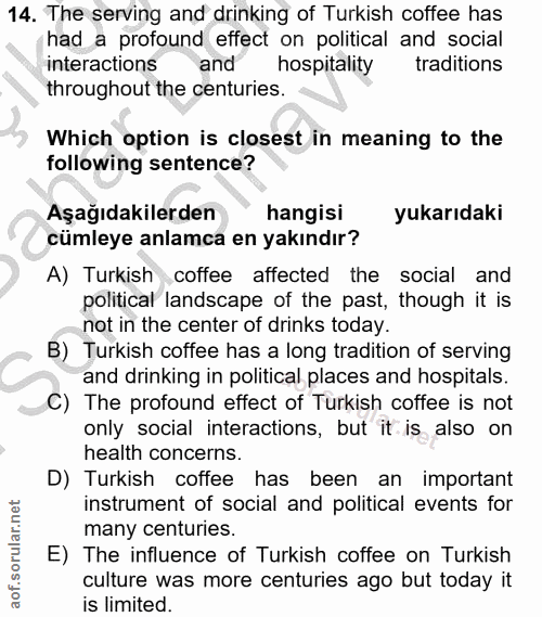 Soru 14