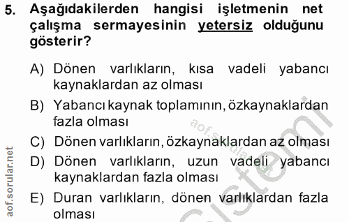 Soru 5