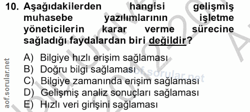 Soru 10
