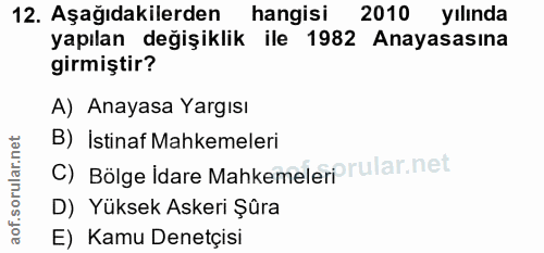Soru 12