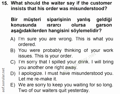 Soru 15