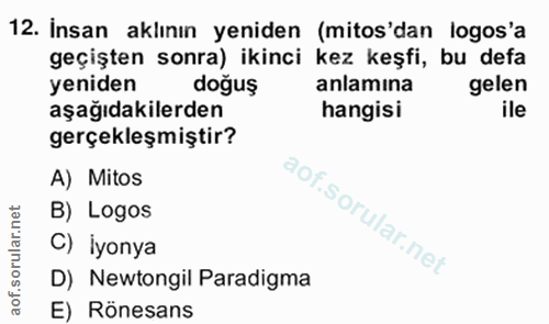 Soru 12