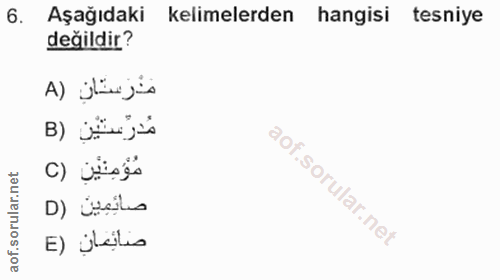 Soru 6