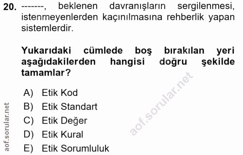 Soru 20