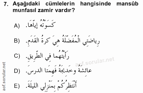 Soru 7