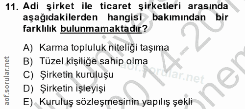 Soru 11