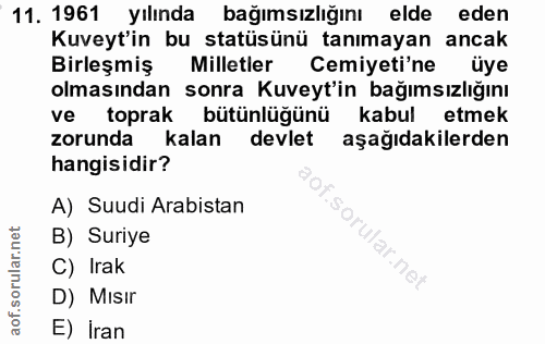 Soru 11