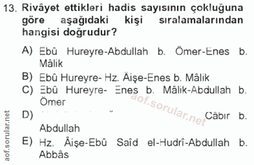 Soru 13