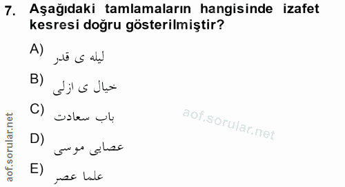 Soru 7