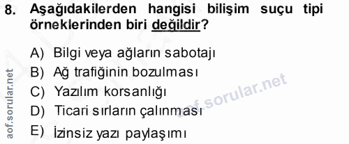 Soru 8