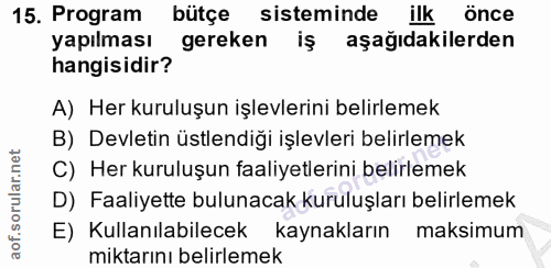 Soru 15
