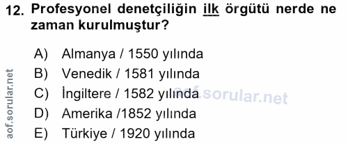 Soru 12