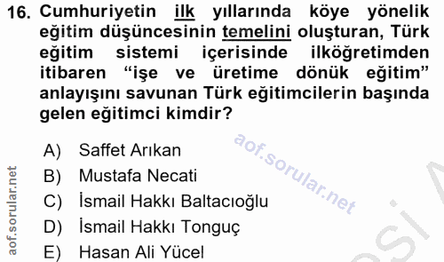 Soru 16