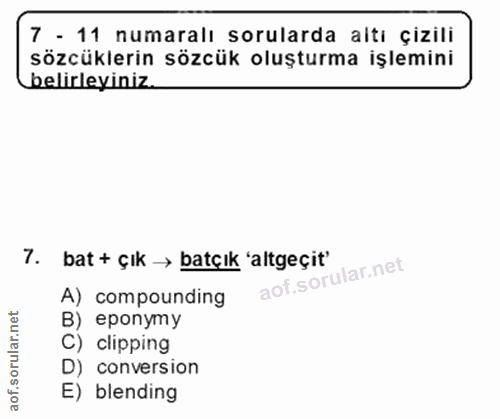 Soru 7