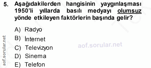 Soru 5
