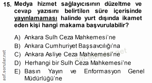 Soru 15