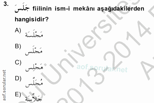 Soru 3