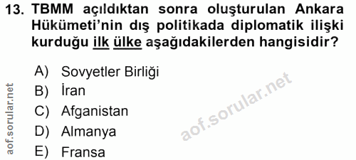 Soru 13