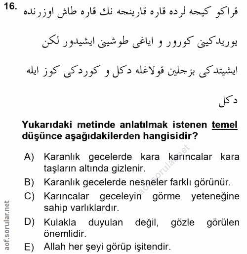 Soru 16