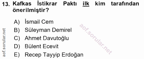 Soru 13