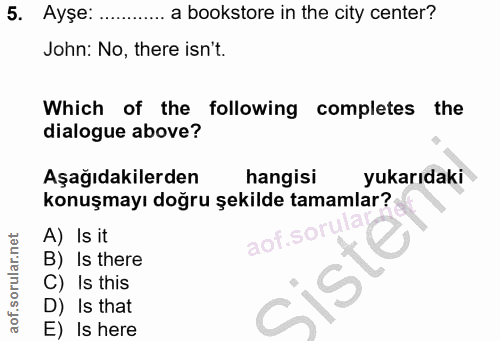 Soru 5