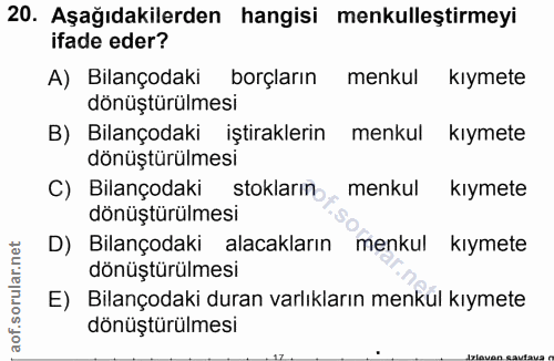 Soru 20