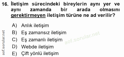 Soru 16