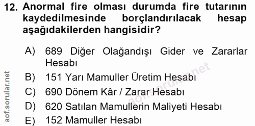 Soru 12