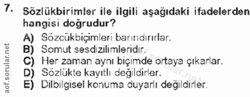 Soru 7