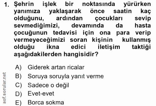Soru 1