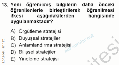 Soru 13