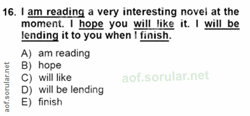 Soru 16