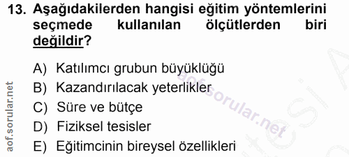 Soru 13