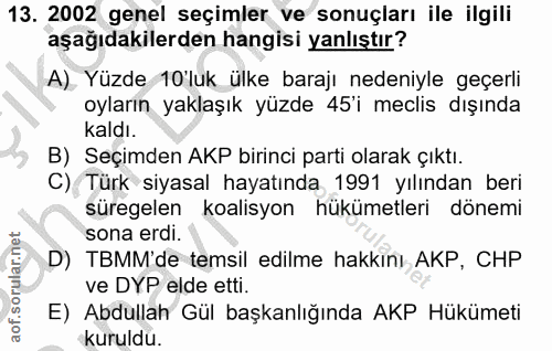 Soru 13