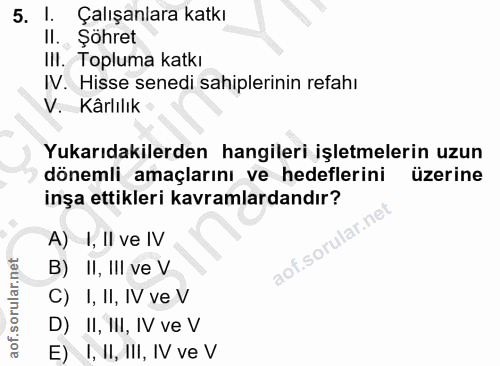 Soru 5