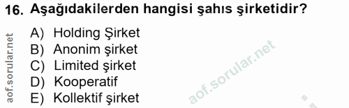 Soru 16