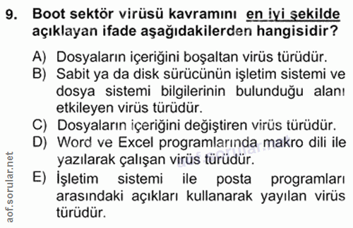 Soru 9